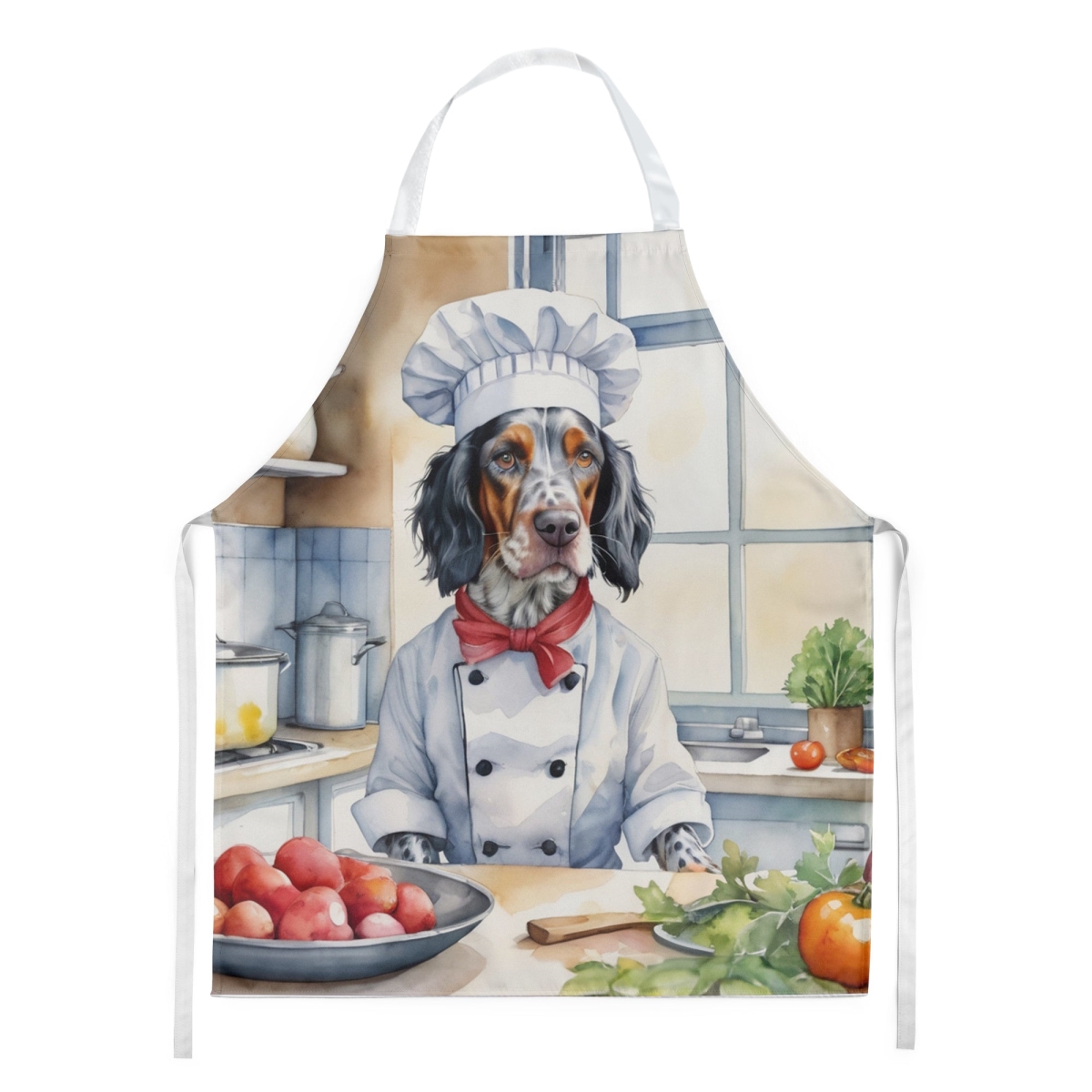 Picture of Carolines Treasures DAC6246APRON 30 x 27 in. English Setter The Chef Apron