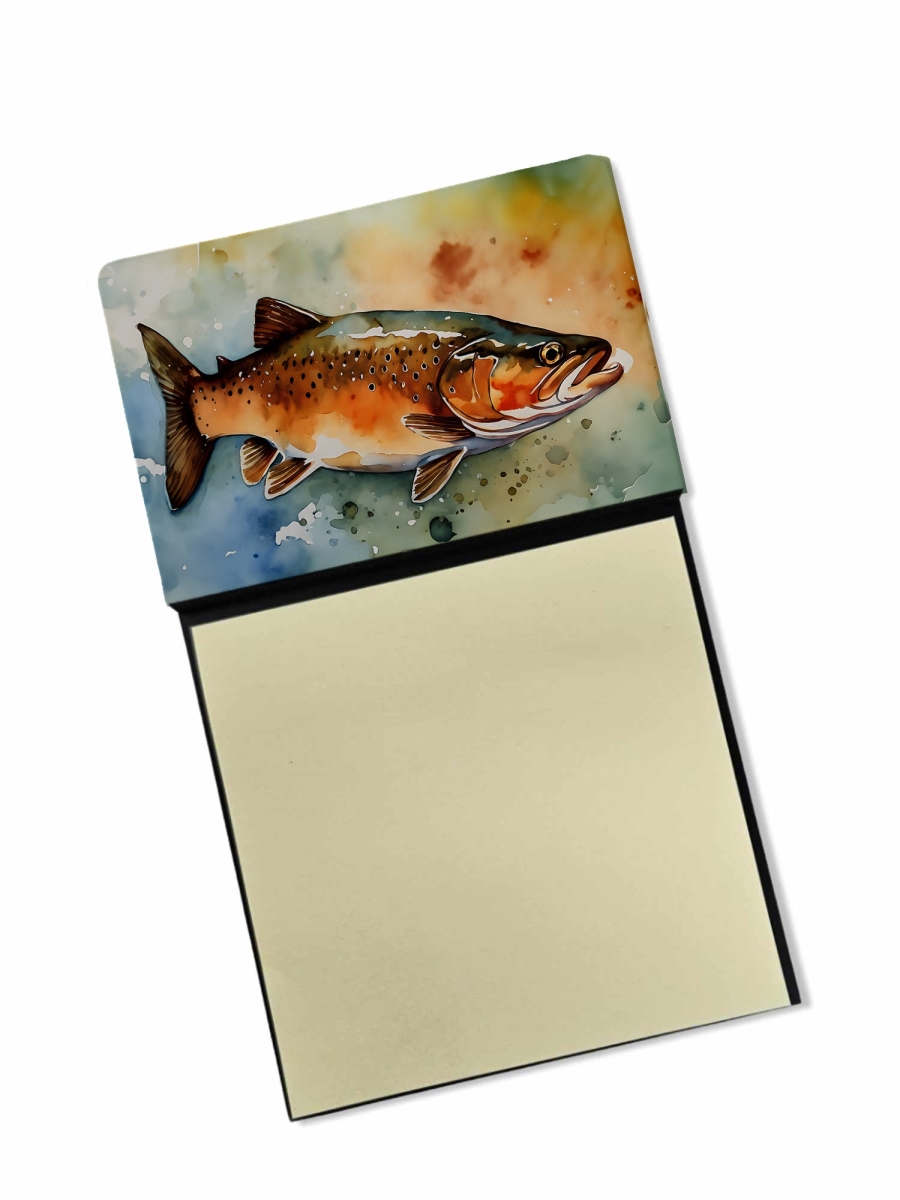 DAC2779SN 5.25 x 3.25 in. Brown Trout Sticky Note Holder