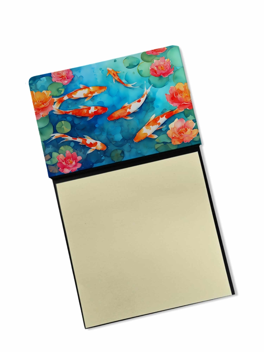 DAC2795SN 5.25 x 3.25 in. Koi Fish Sticky Note Holder
