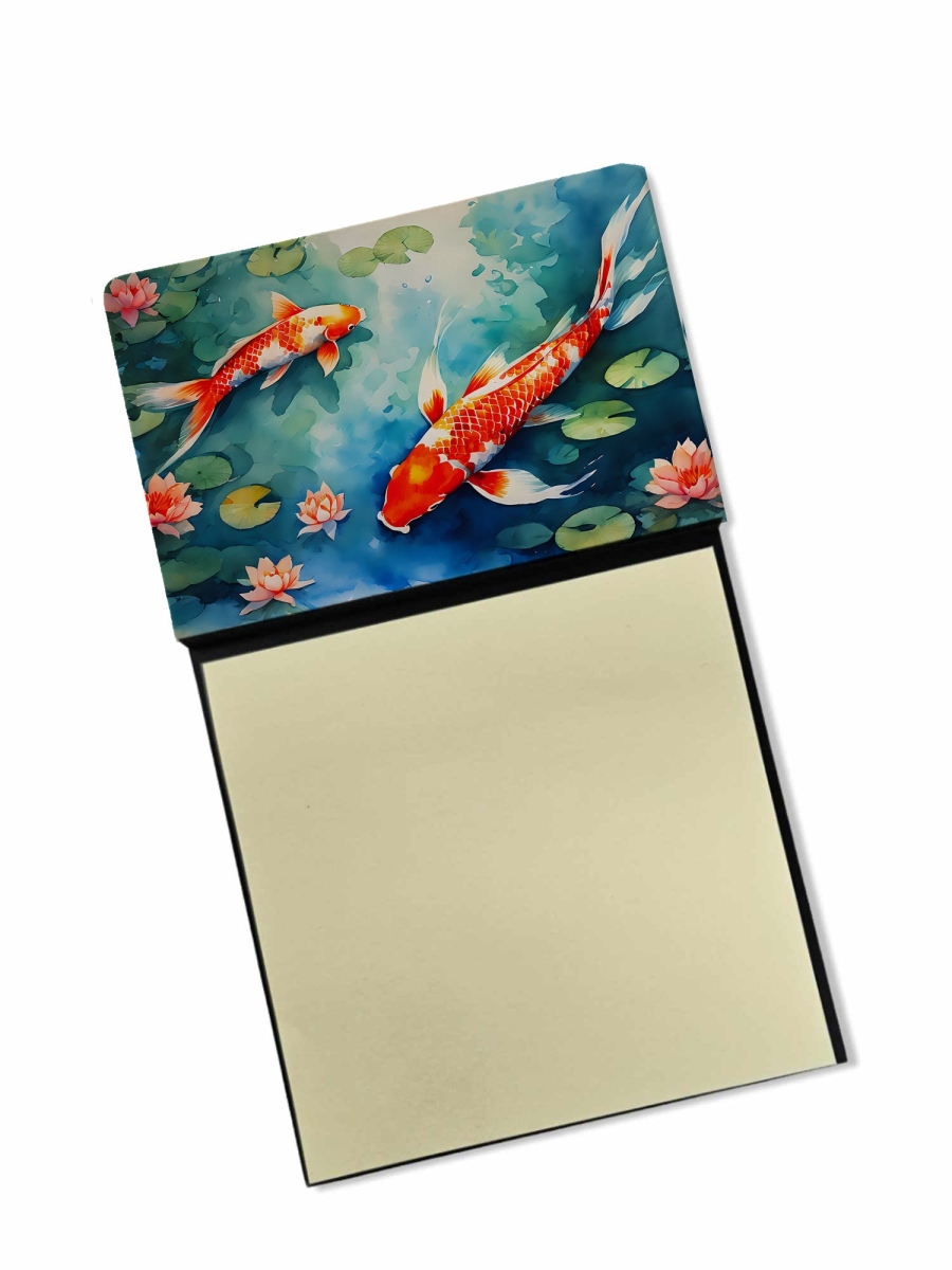 DAC2798SN 5.25 x 3.25 in. Koi Fish Sticky Note Holder