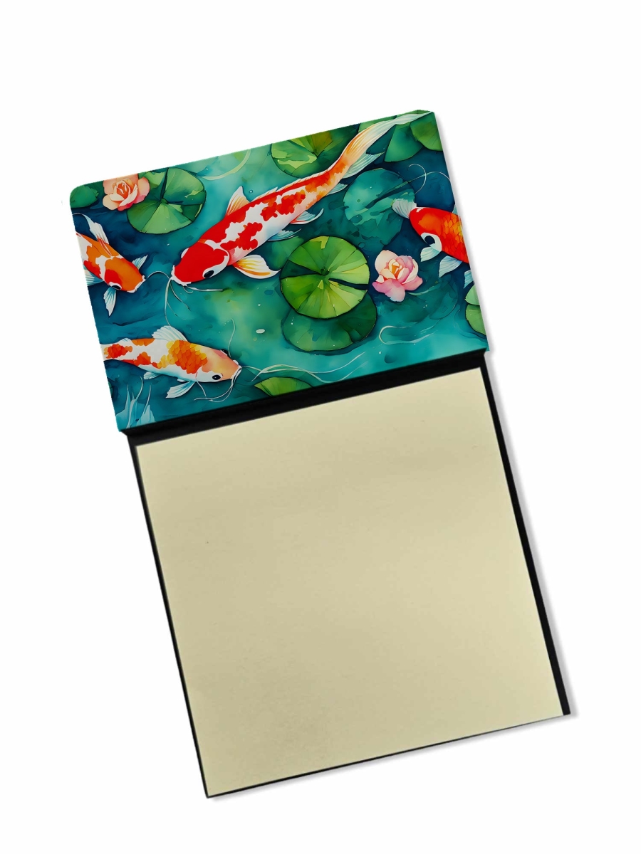 DAC2801SN 5.25 x 3.25 in. Koi Fish Sticky Note Holder