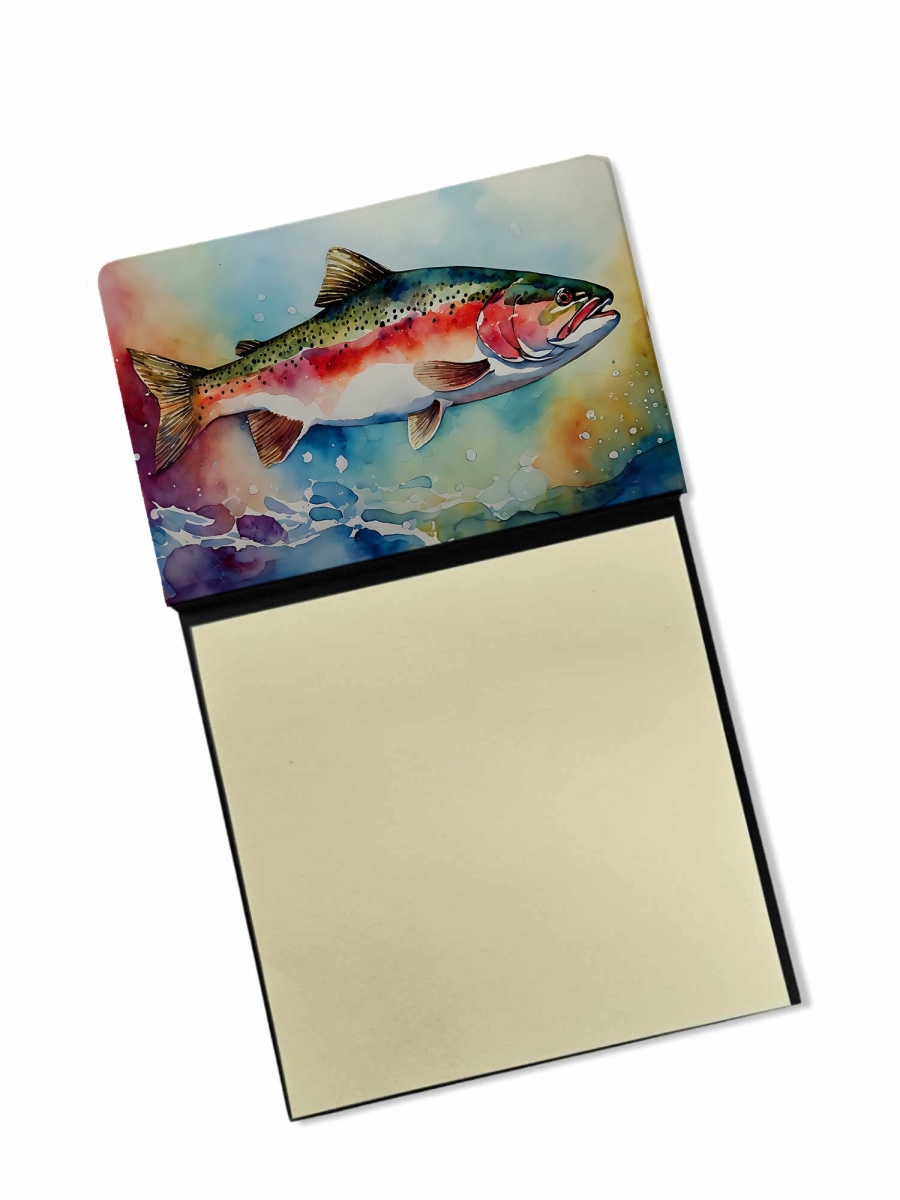 DAC2815SN 5.25 x 3.25 in. Rainbow Trout Sticky Note Holder