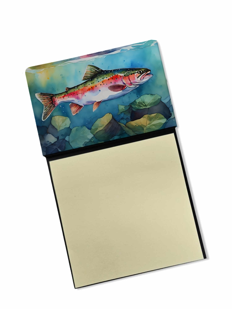 DAC2816SN 5.25 x 3.25 in. Rainbow Trout Sticky Note Holder