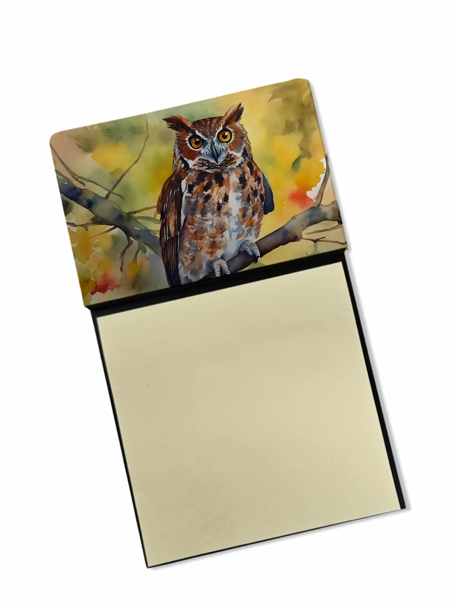 DAC3218SN 5.25 x 3.25 in. Eastern Screech Owl Sticky Note Holder