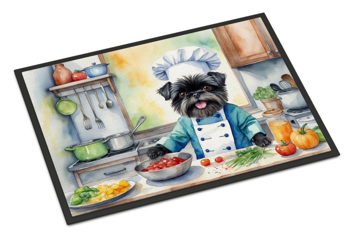 24 x 36 in. Affenpinscher The Chef Doormat