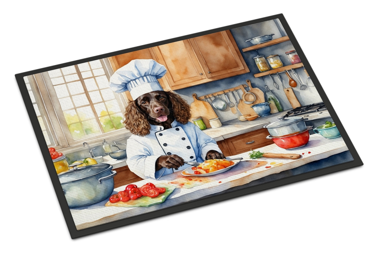 DAC6190JMAT 24 x 36 in. American Water Spaniel The Chef Doormat