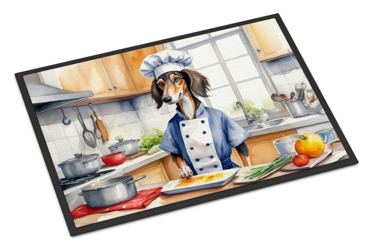 DAC6318MAT 18 x 27 in. Saluki The Chef Doormat