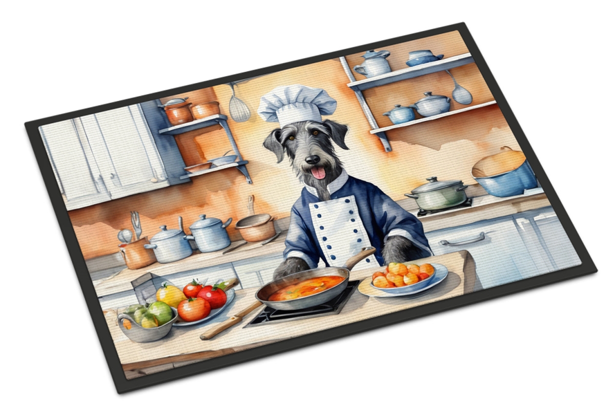 DAC6322MAT 18 x 27 in. Scottish Deerhound The Chef Doormat