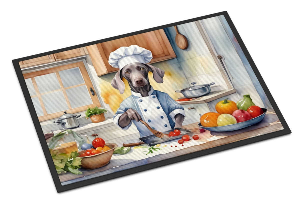 DAC6336MAT 18 x 27 in. Weimaraner The Chef Doormat