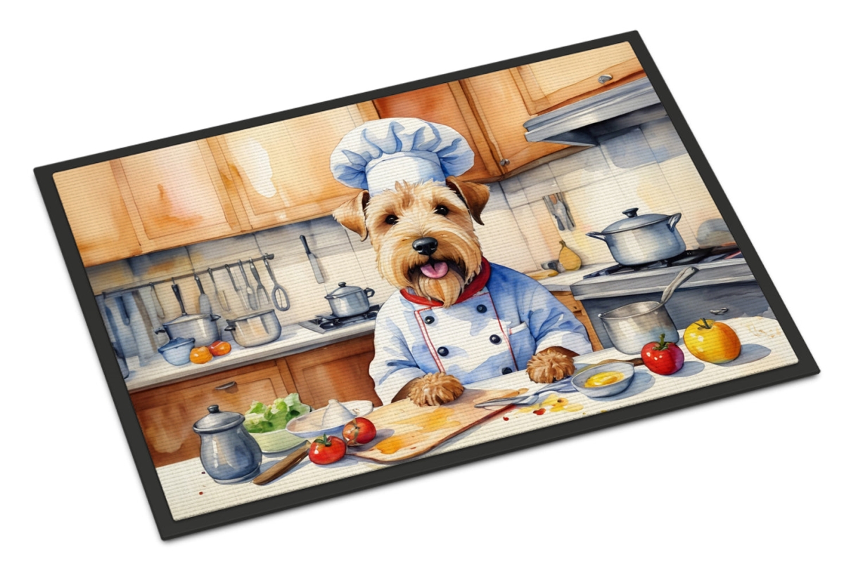DAC6340MAT 18 x 27 in. Wheaten Terrier The Chef Doormat