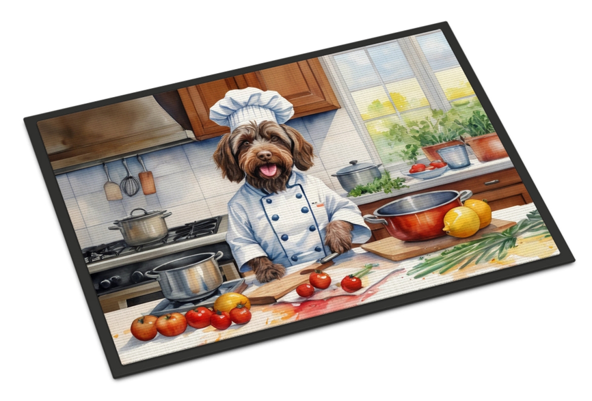 DAC6342MAT 18 x 27 in. Wirehaired Pointing Griffon The Chef Doormat