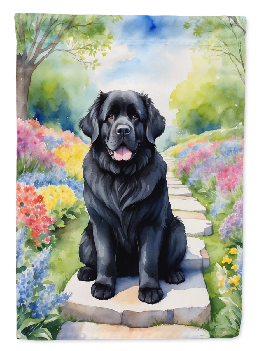DAC6675CHF 40 x 28 in. foundland Spring Path House Flag