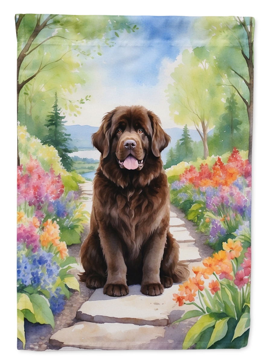 DAC6676CHF 40 x 28 in. foundland Spring Path House Flag