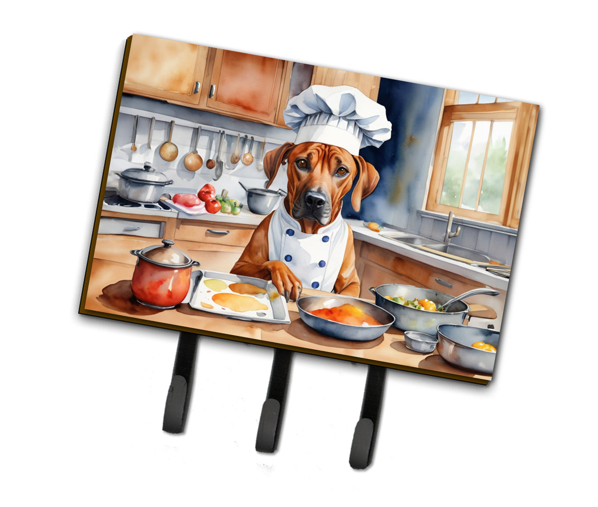 DAC6315TH68 9 x 6 in. Rhodesian Ridgeback The Chef Leash or Key Holder