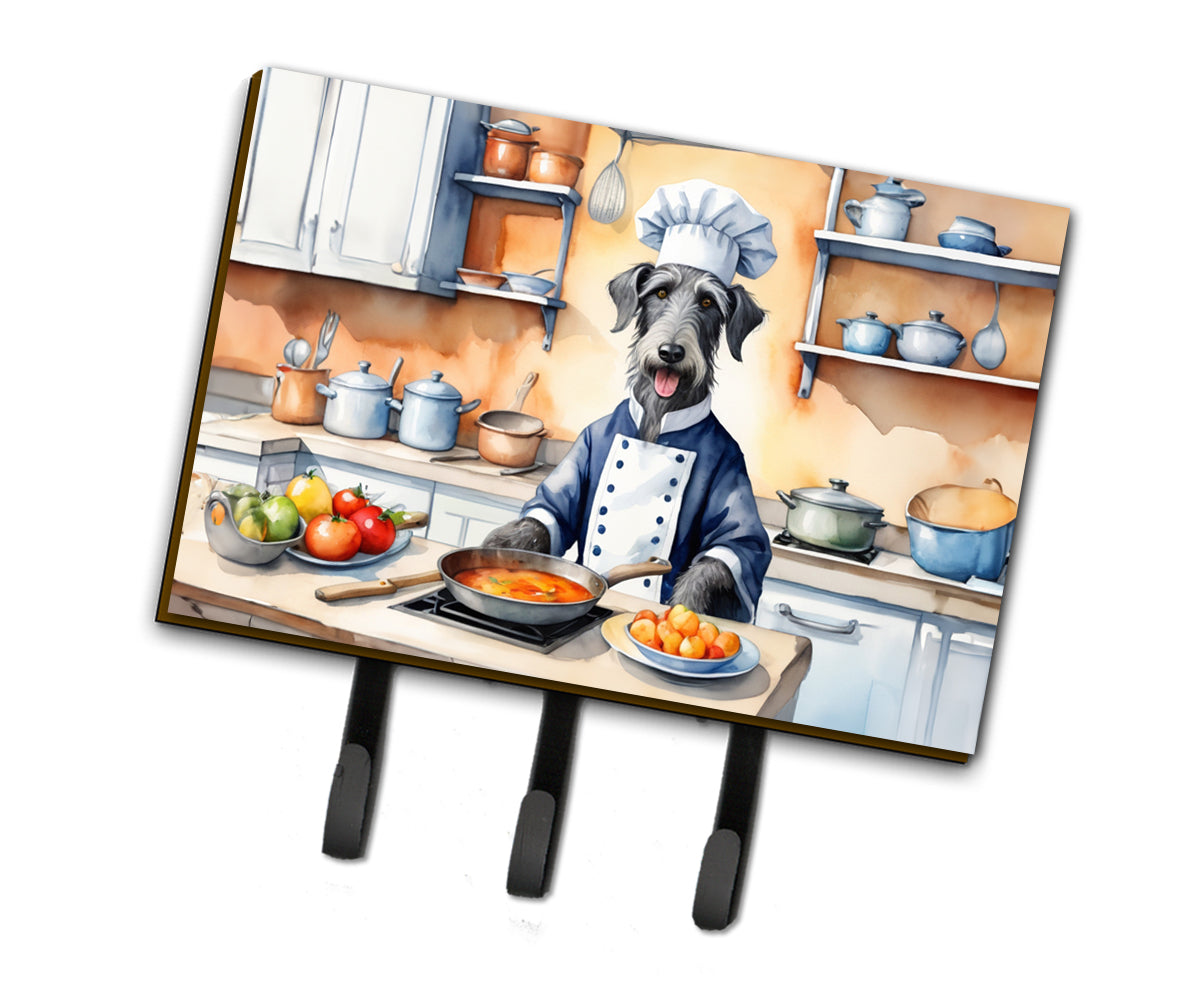 DAC6322TH68 9 x 6 in. Scottish Deerhound The Chef Leash or Key Holder