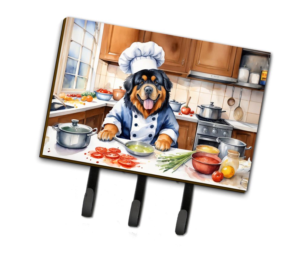 DAC6332TH68 9 x 6 in. Tibetan Mastiff The Chef Leash or Key Holder