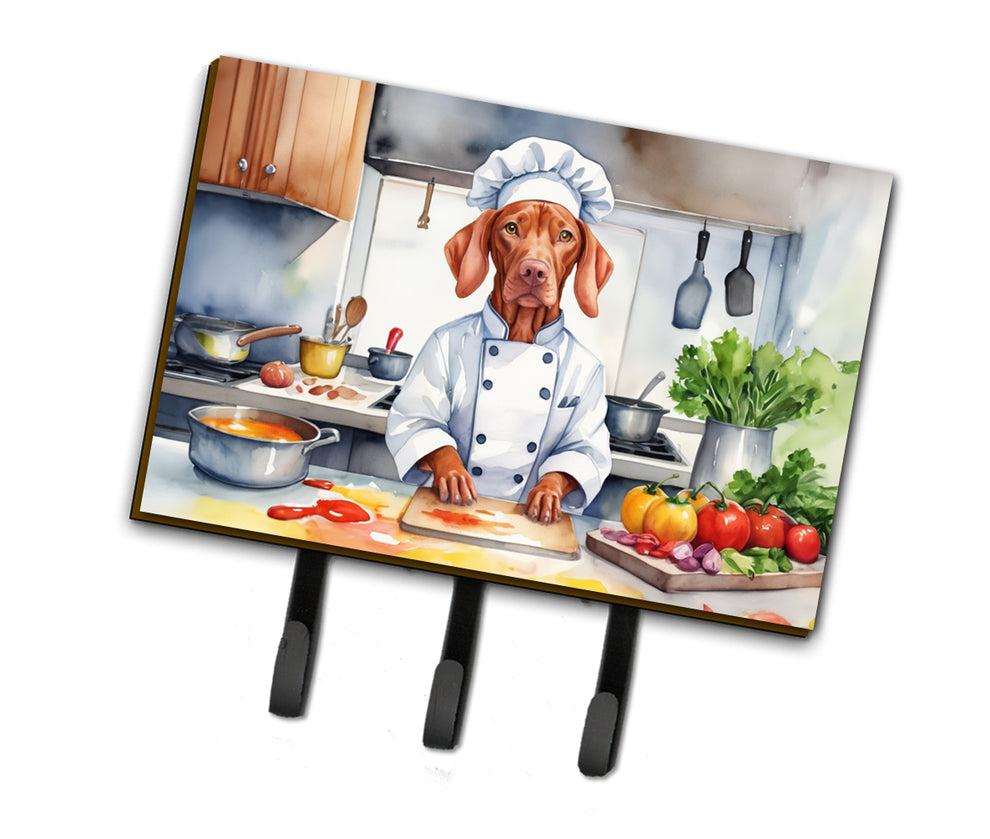 9 x 6 in. Vizsla The Chef Leash or Key Holder