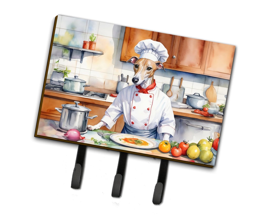 DAC6341TH68 9 x 6 in. Whippet The Chef Leash or Key Holder