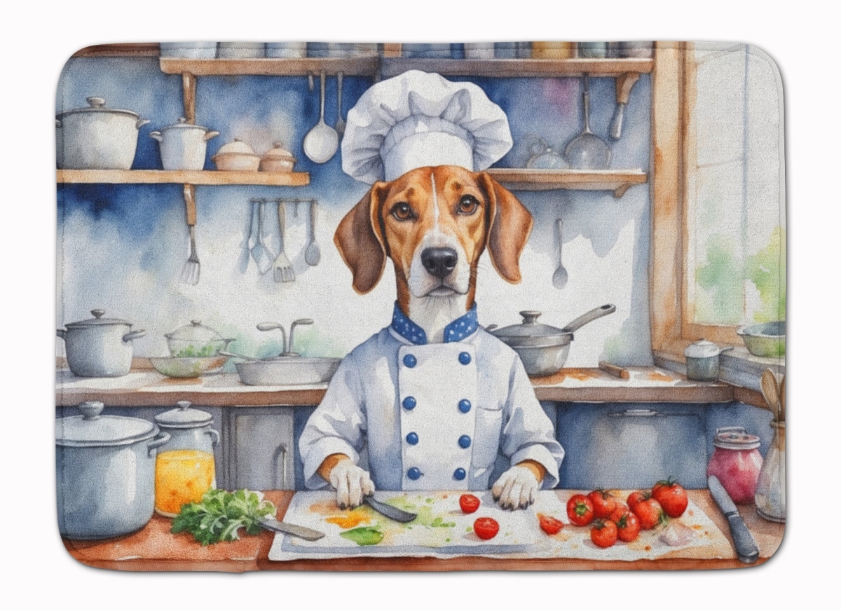 19 x 27 in. American Foxhound The Chef Memory Foam Kitchen Mat