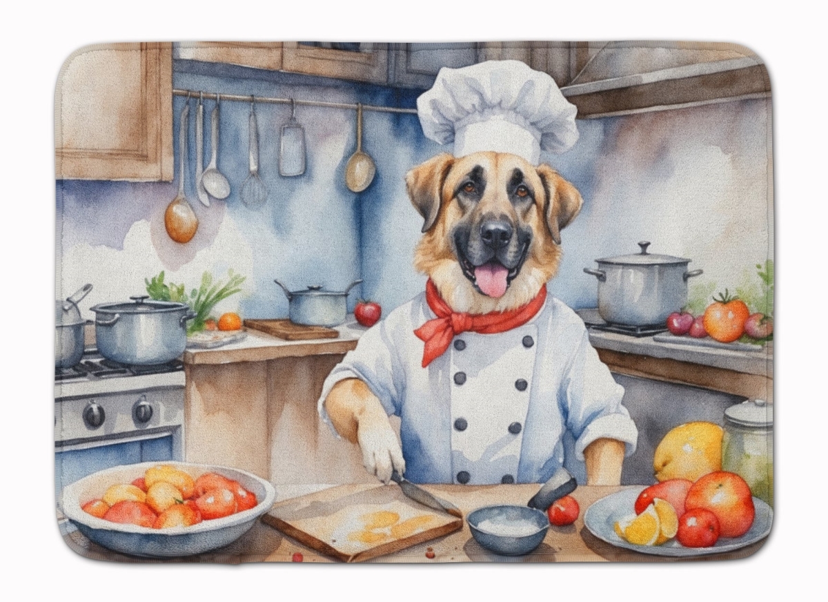 19 x 27 in. Anatolian Shepherd The Chef Memory Foam Kitchen Mat