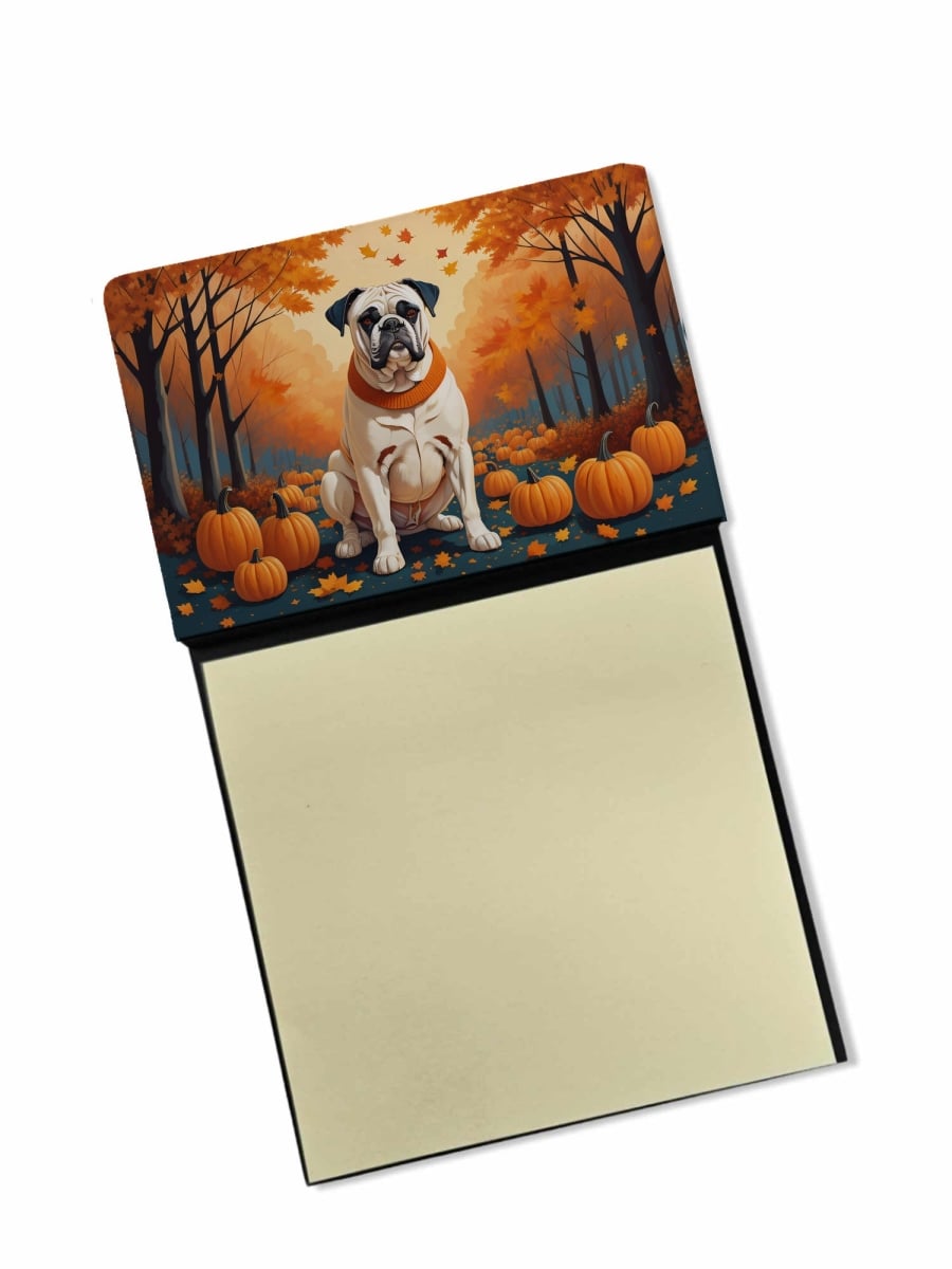 DAC1025SN 5.25 x 3.25 in. White Boxer Fall Sticky Note Holder