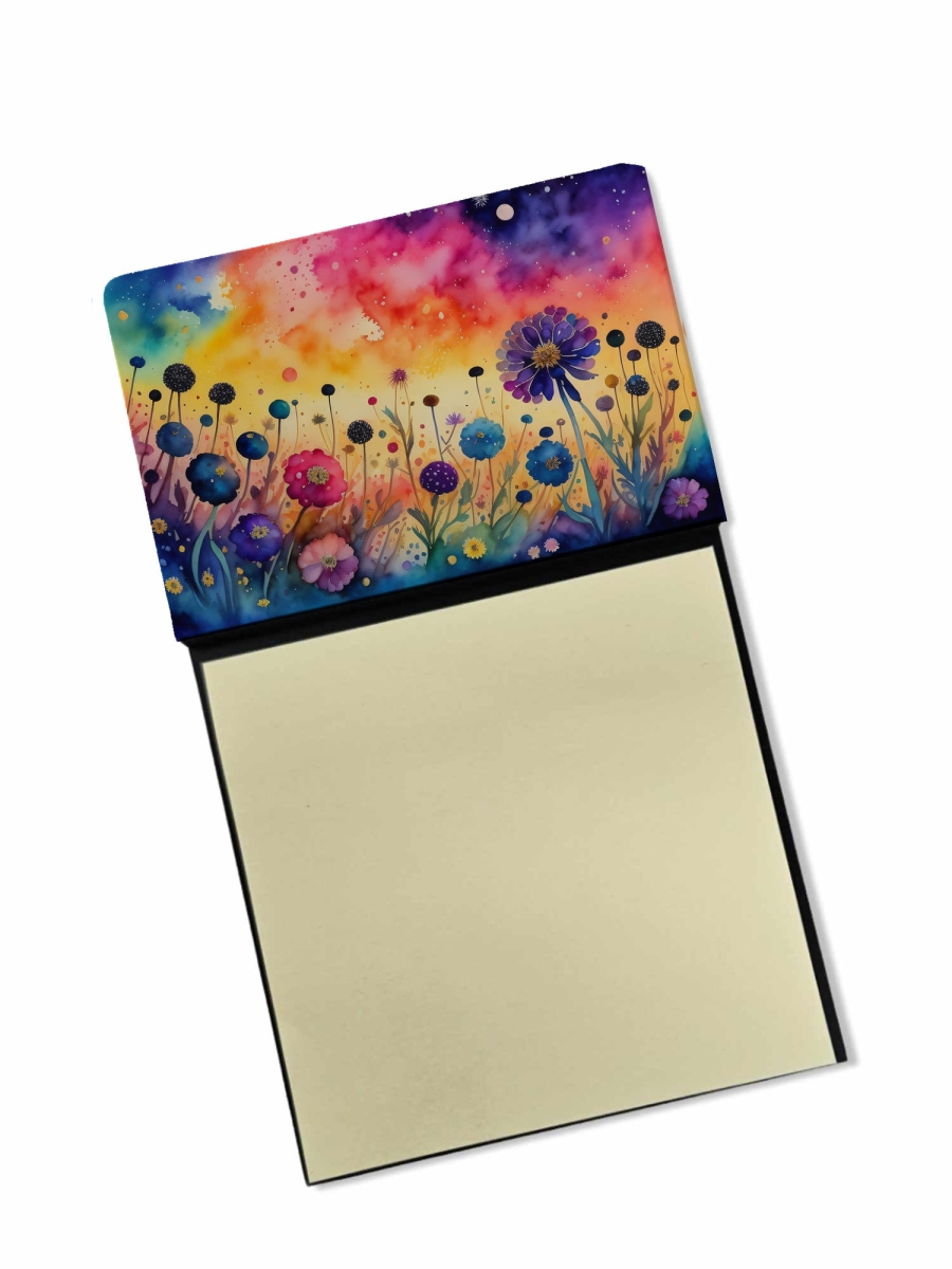 DAC1458SN 5.25 x 3.25 in. Scabiosa in Color Sticky Note Holder