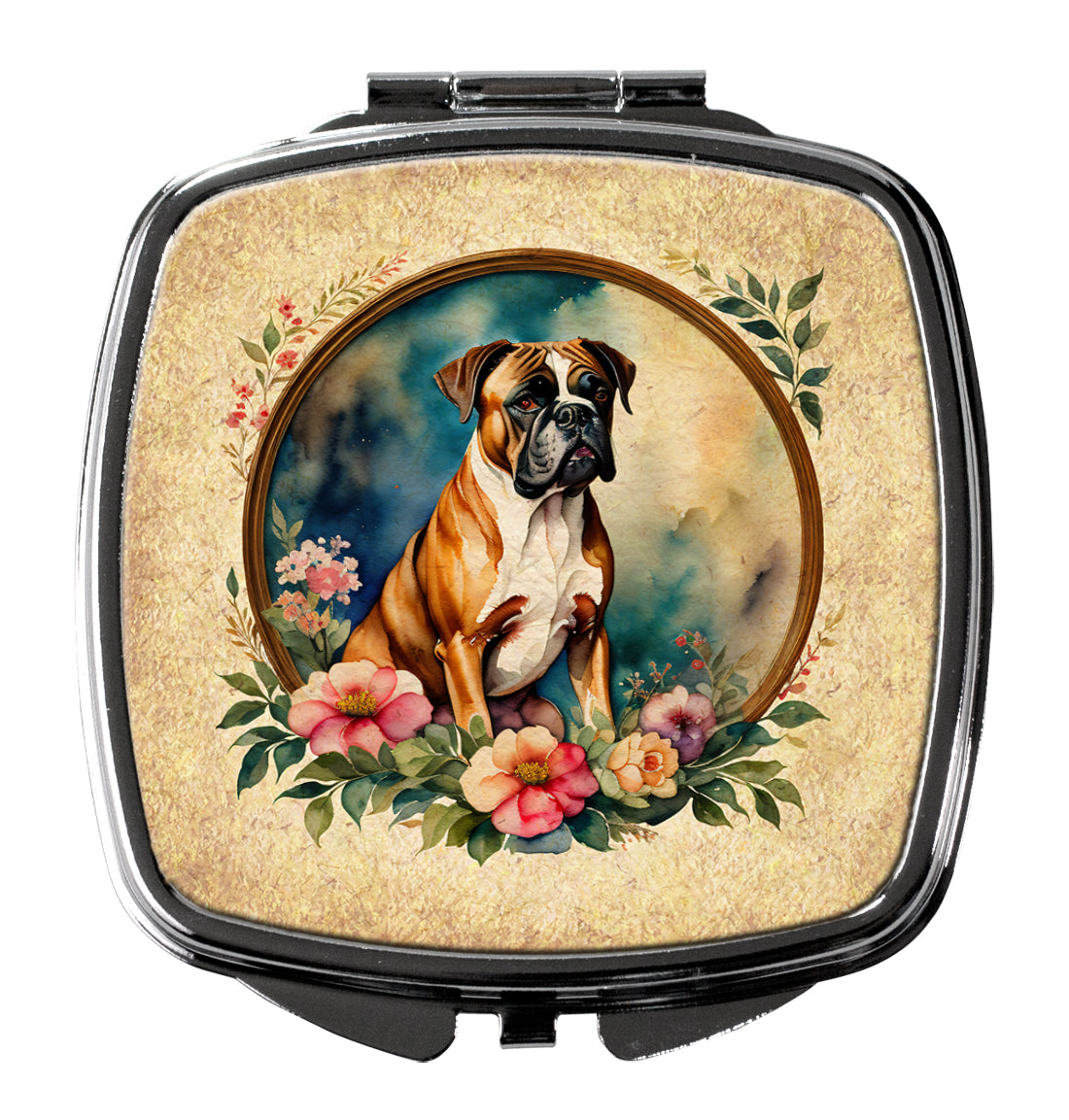 DAC2101SCM 3 x 2.75 in. Boxer & Flowers Compact Mirror