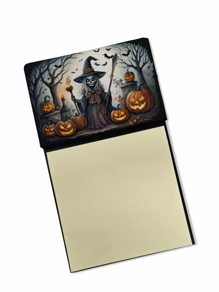 DAC2283SN 5.25 x 3.25 in. Witch Spooky Halloween Sticky Note Holder