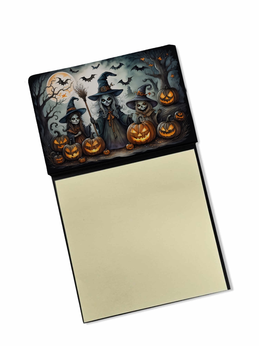 DAC2284SN 5.25 x 3.25 in. Witches Spooky Halloween Sticky Note Holder