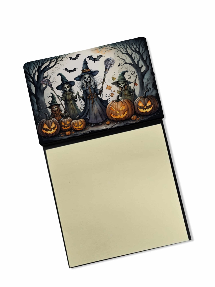 DAC2285SN 5.25 x 3.25 in. Witches Spooky Halloween Sticky Note Holder