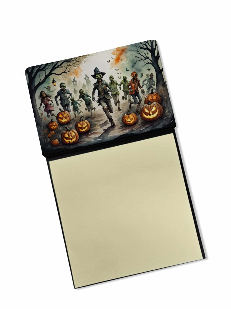 DAC2286SN 5.25 x 3.25 in. Zombies Spooky Halloween Sticky Note Holder