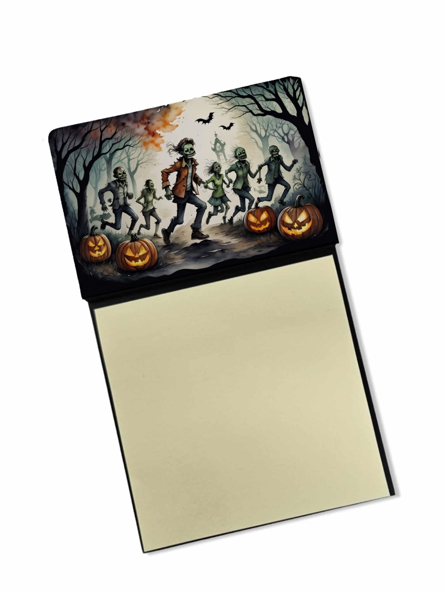 DAC2287SN 5.25 x 3.25 in. Zombies Spooky Halloween Sticky Note Holder