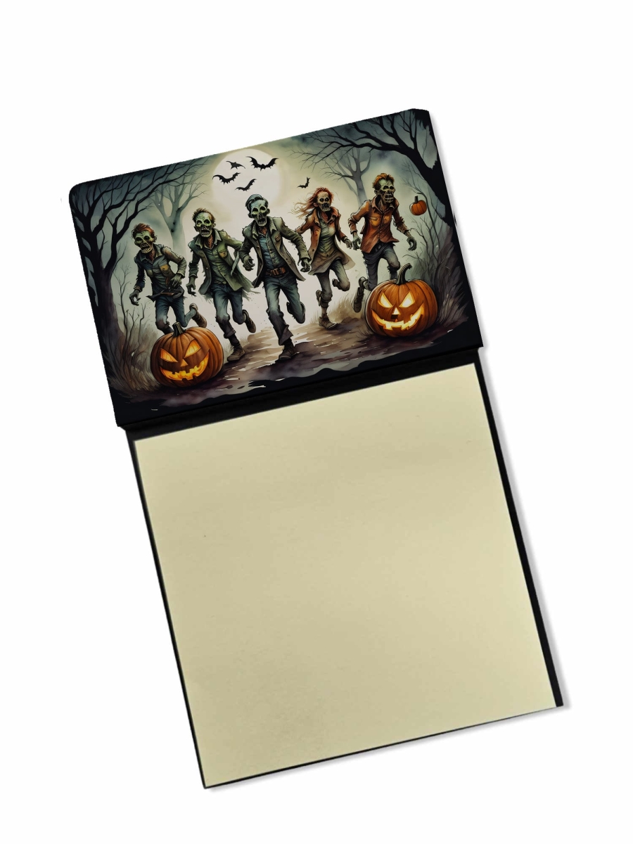 DAC2288SN 5.25 x 3.25 in. Zombies Spooky Halloween Sticky Note Holder