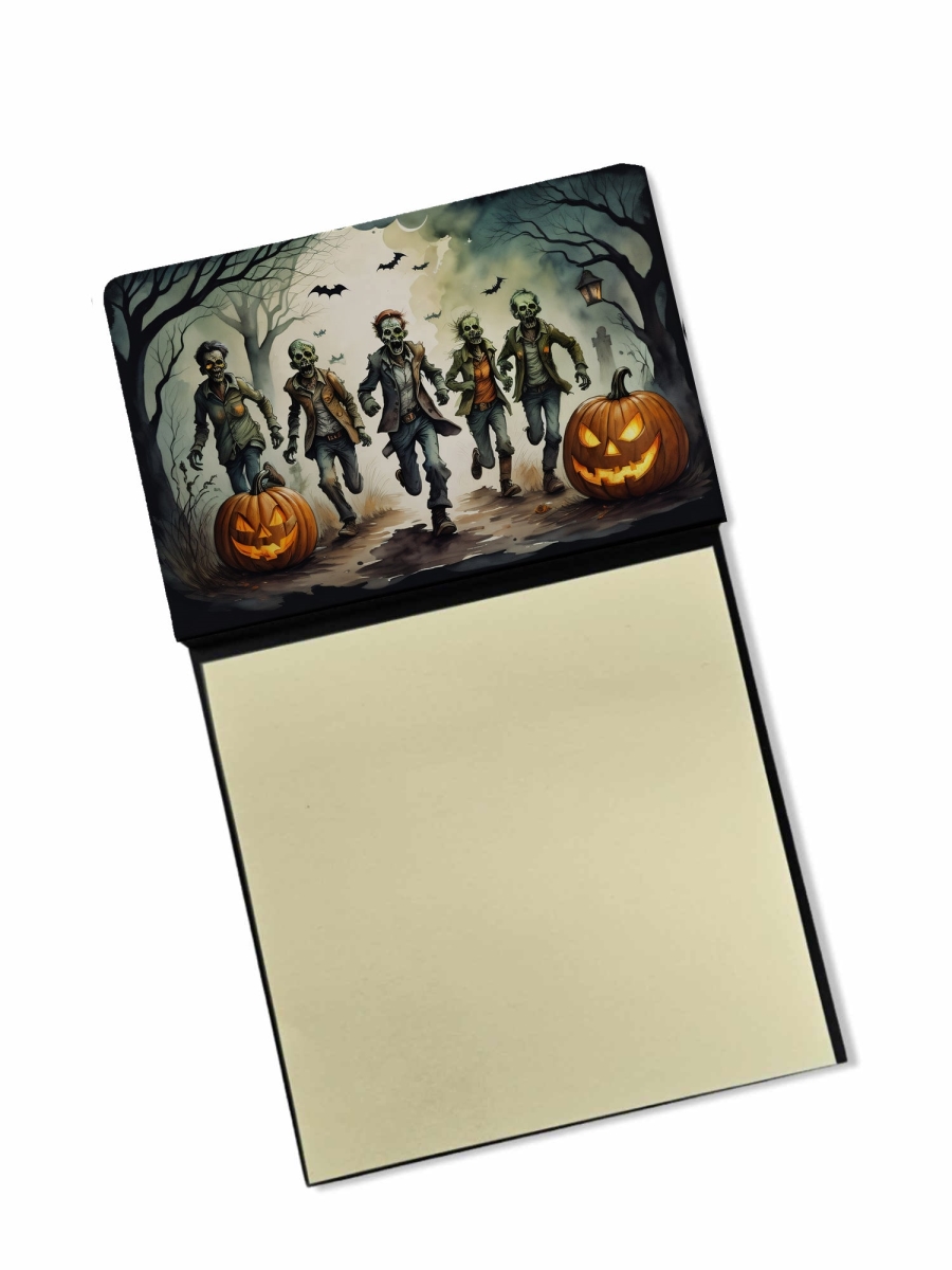 DAC2289SN 5.25 x 3.25 in. Zombies Spooky Halloween Sticky Note Holder