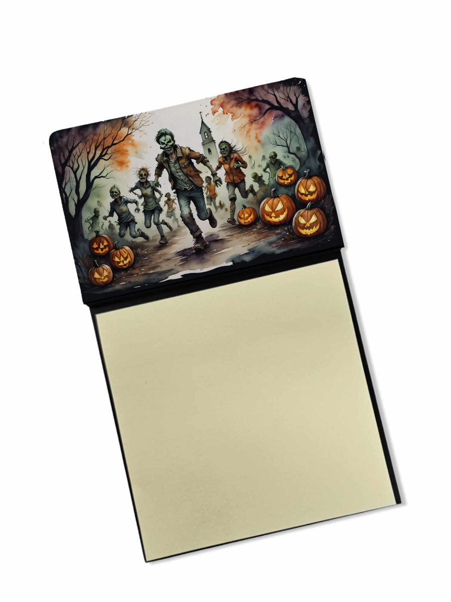 DAC2290SN 5.25 x 3.25 in. Zombies Spooky Halloween Sticky Note Holder
