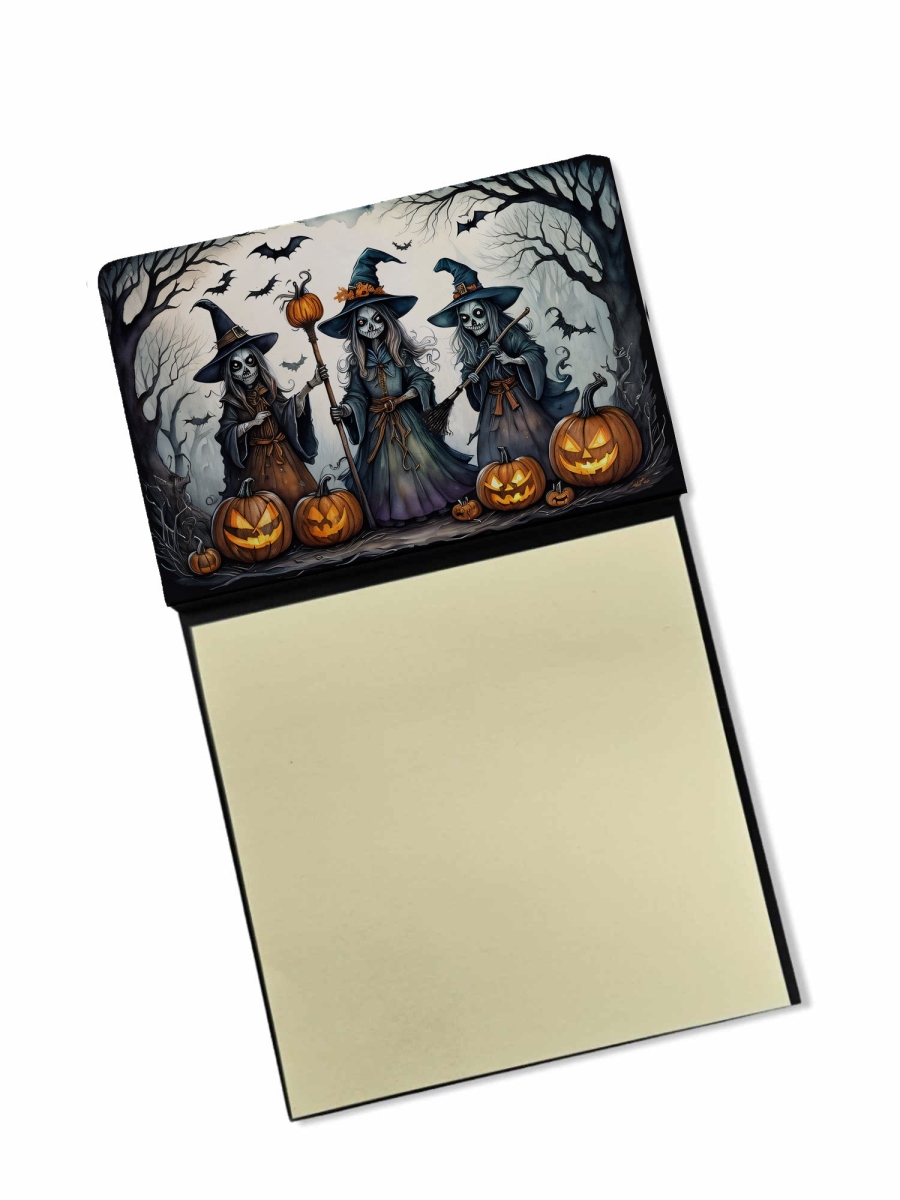 DAC2291SN 5.25 x 3.25 in. Witches Spooky Halloween Sticky Note Holder