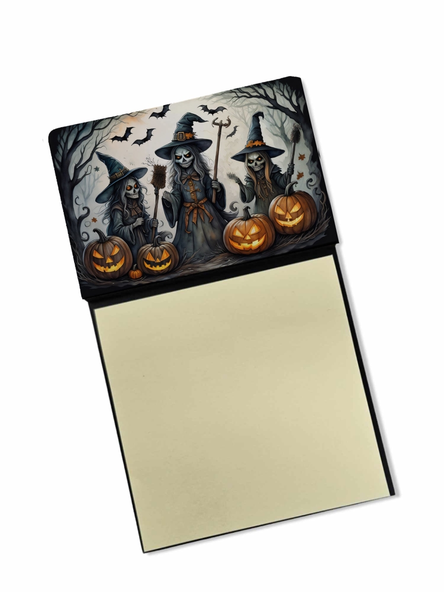 DAC2292SN 5.25 x 3.25 in. Witches Spooky Halloween Sticky Note Holder