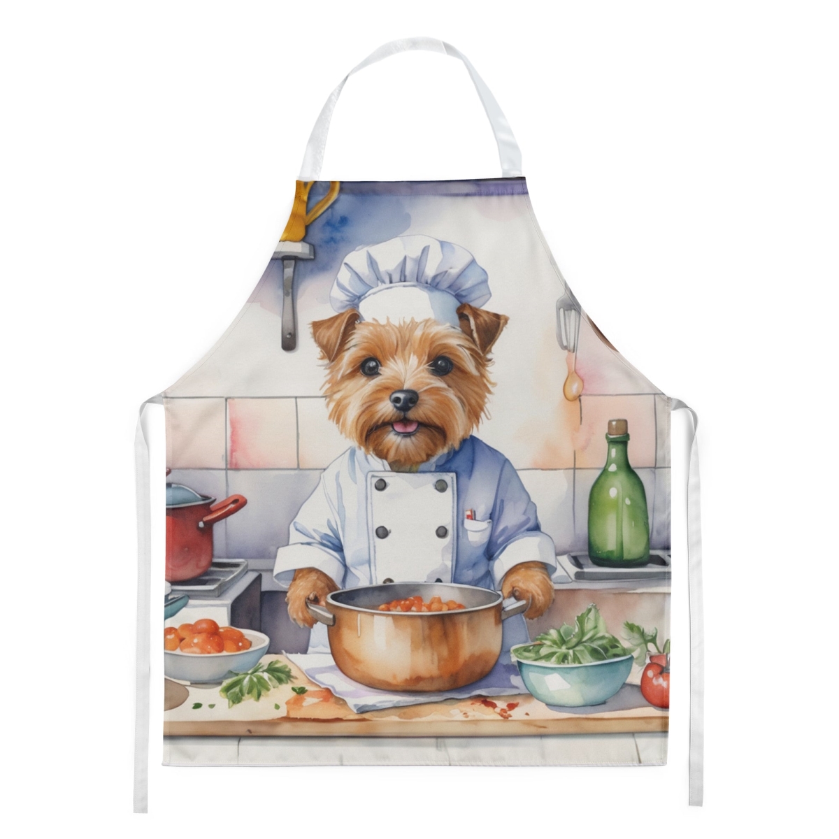 Picture of Carolines Treasures DAC6290APRON 30 x 27 in. Norfolk Terrier The Chef Apron