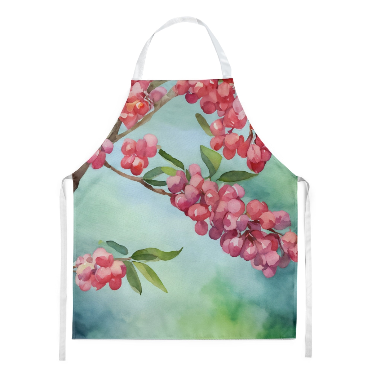Picture of Carolines Treasures DAC1702APRON 30 x 27 in. Pennsylvania Mountain Laurels in Watercolor Apron
