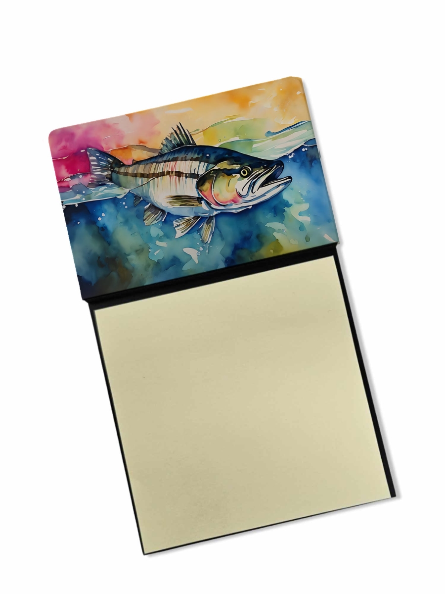 DAC2834SN 5.25 x 3.25 in. Striped Bass Sticky Note Holder