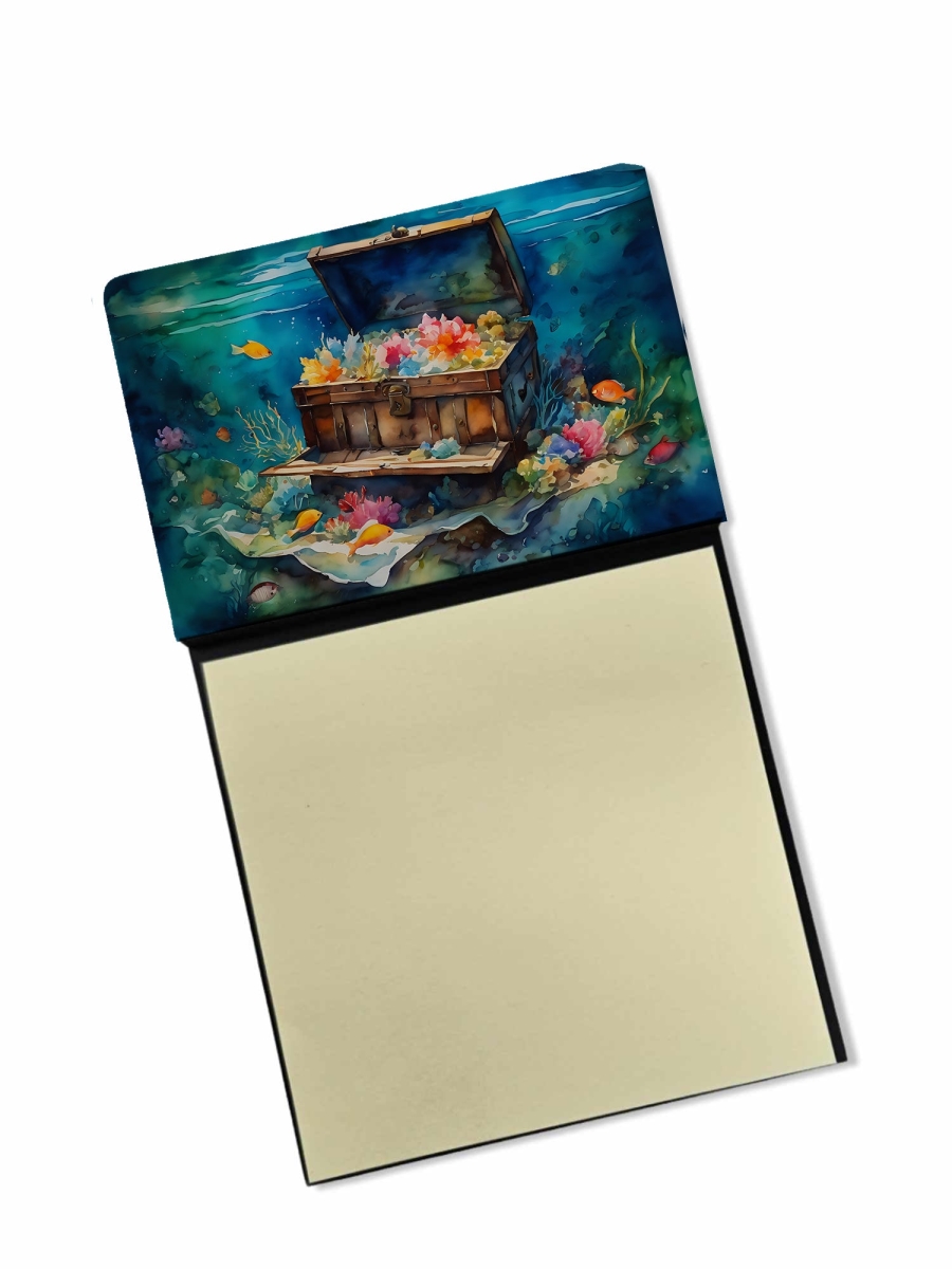 DAC2838SN 5.25 x 3.25 in. Treasure Chest Sticky Note Holder