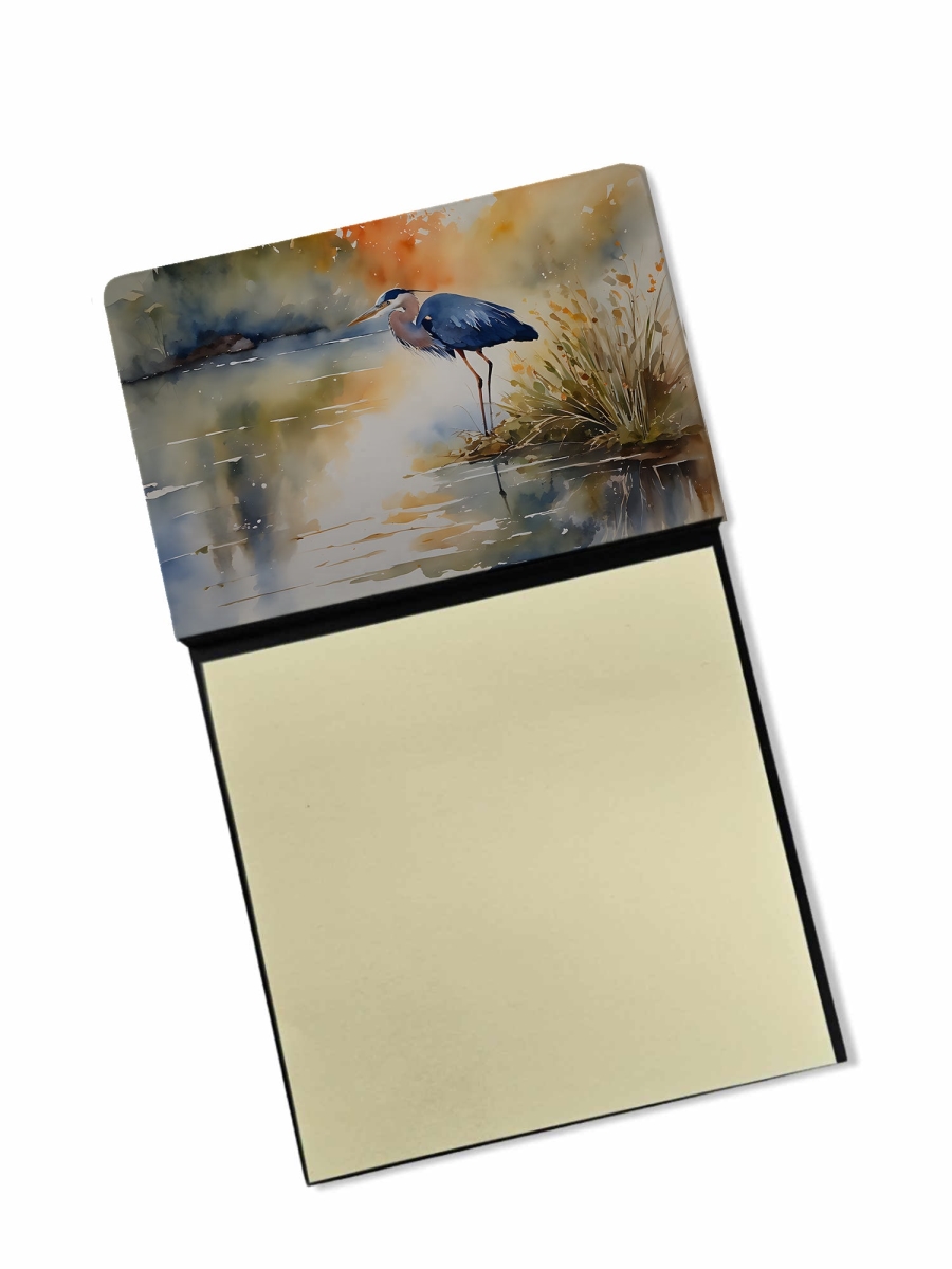 DAC2847SN 5.25 x 3.25 in. Blue Heron Sticky Note Holder