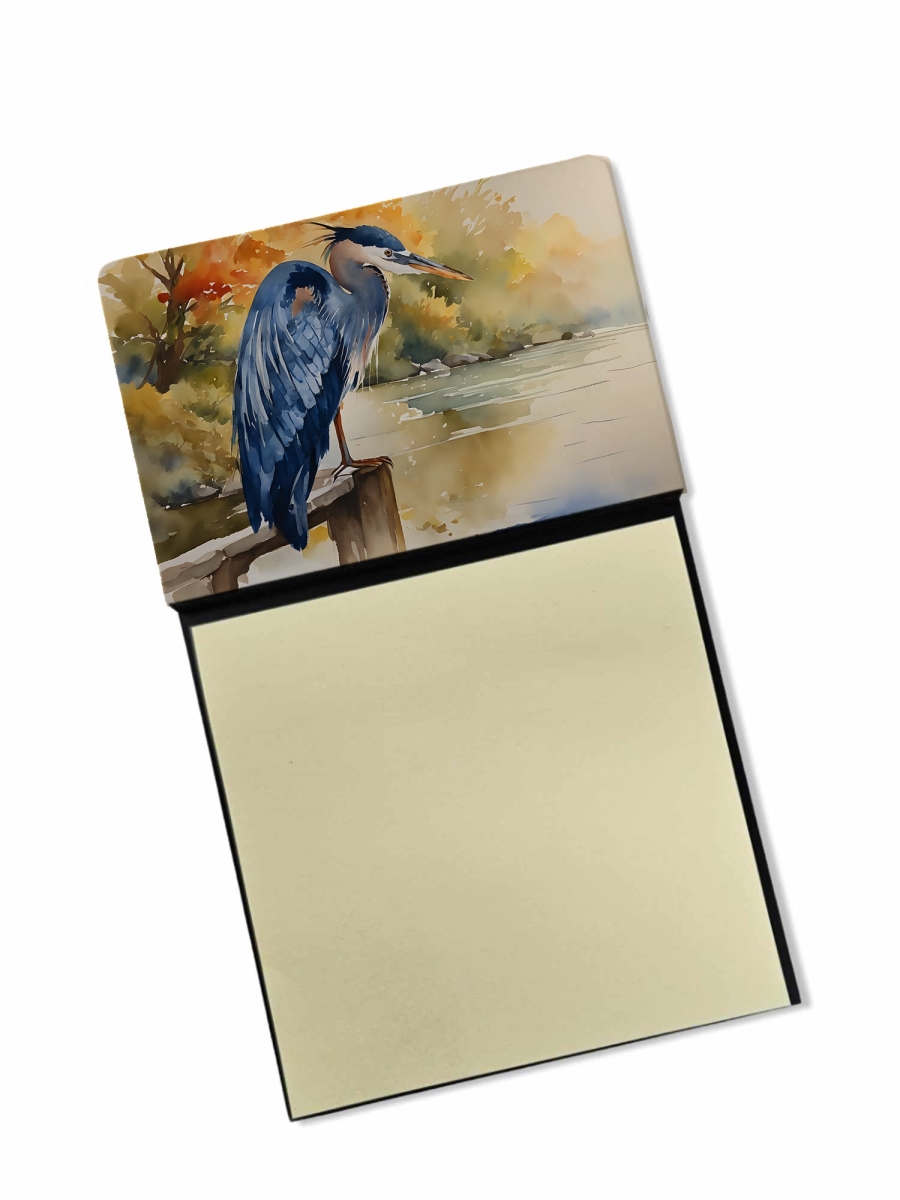 DAC2849SN 5.25 x 3.25 in. Blue Heron Sticky Note Holder