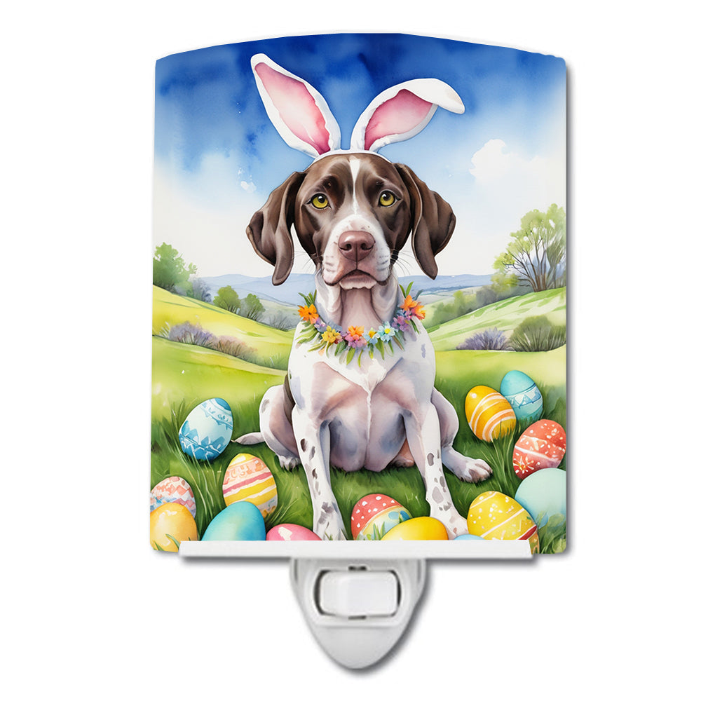 6 x 4 in. Pointer Easter Egg Hunt Ceramic Night Light