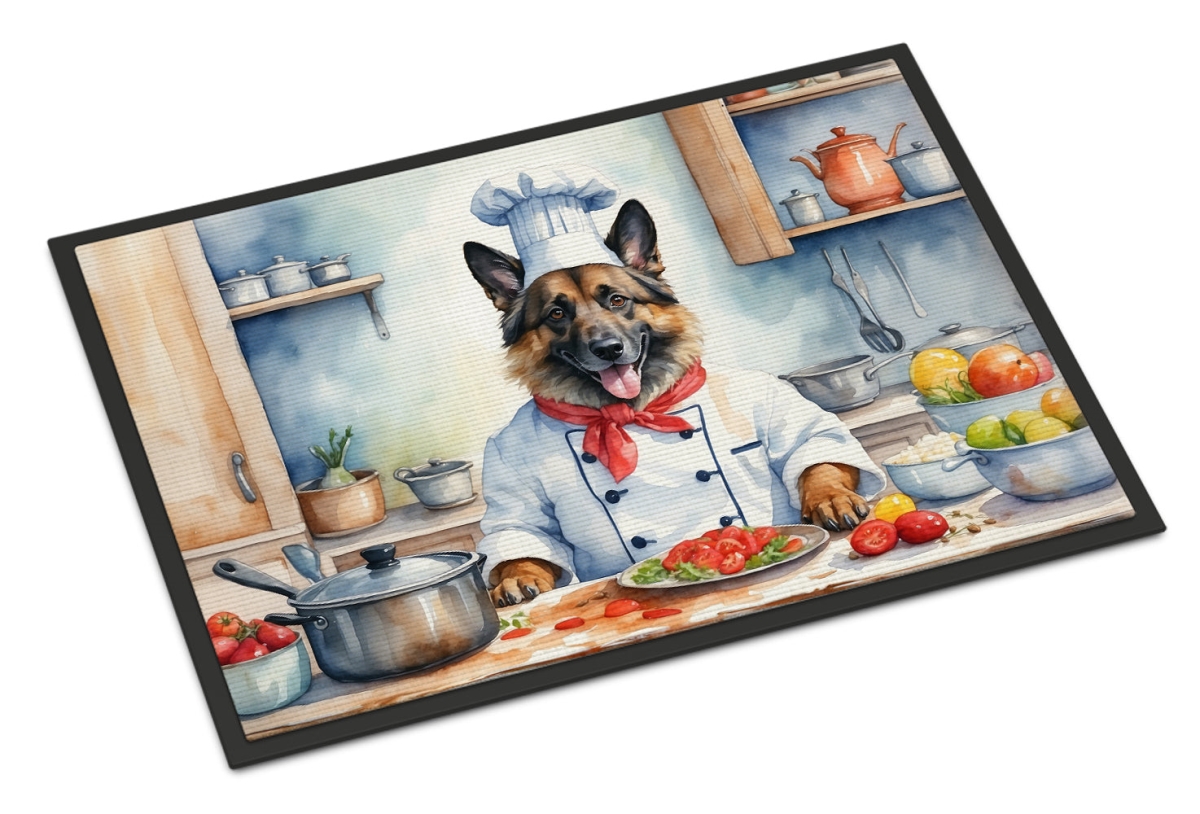 DAC6202JMAT 24 x 36 in. Belgian Tervuren The Chef Doormat