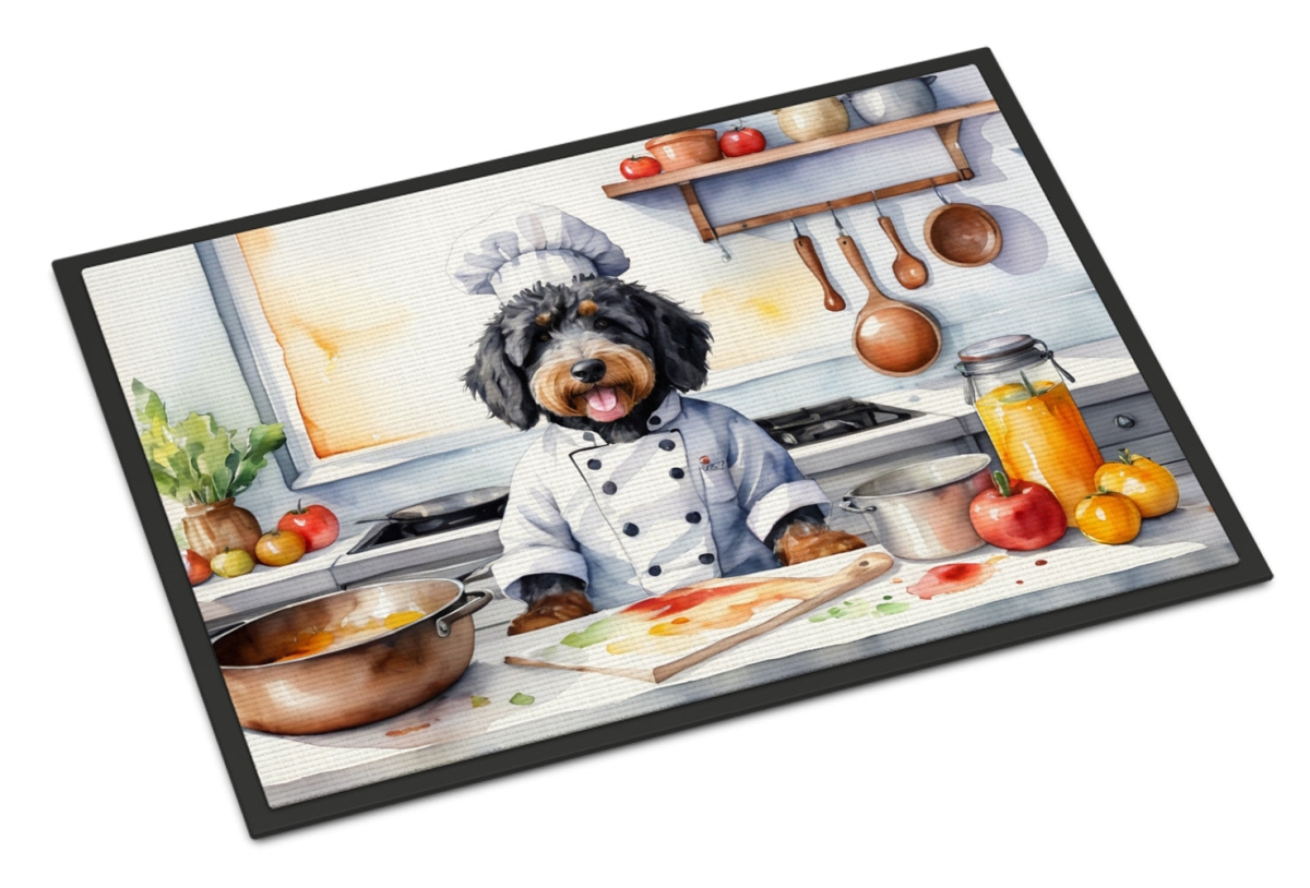 DAC6205JMAT 24 x 36 in. Bernedoodle The Chef Doormat