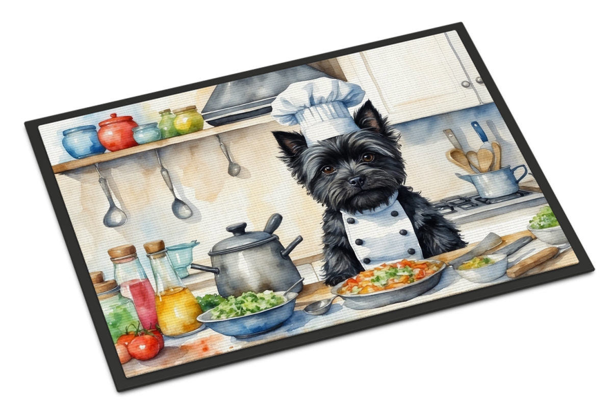 DAC6225JMAT 24 x 36 in. Cairn Terrier The Chef Doormat