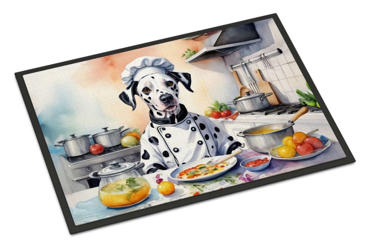 24 x 36 in. Dalmatian The Chef Doormat