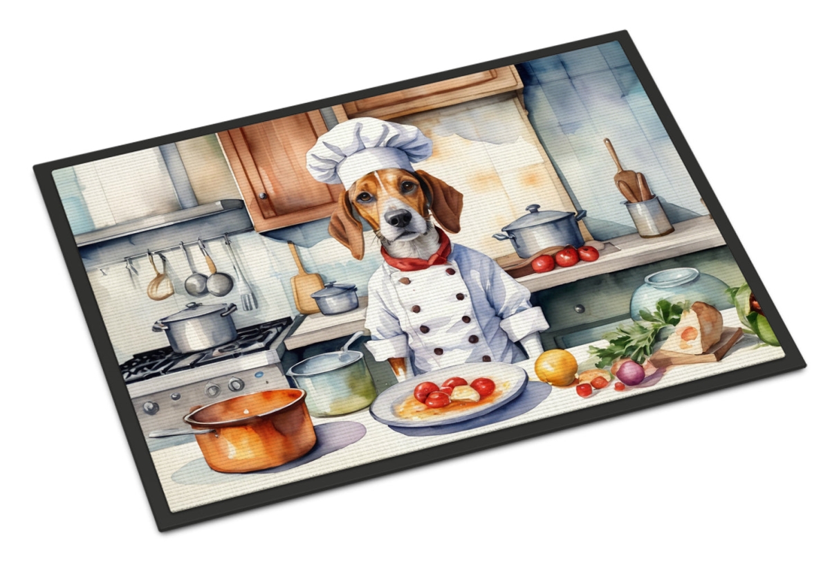 DAC6245JMAT 24 x 36 in. English Foxhound The Chef Doormat