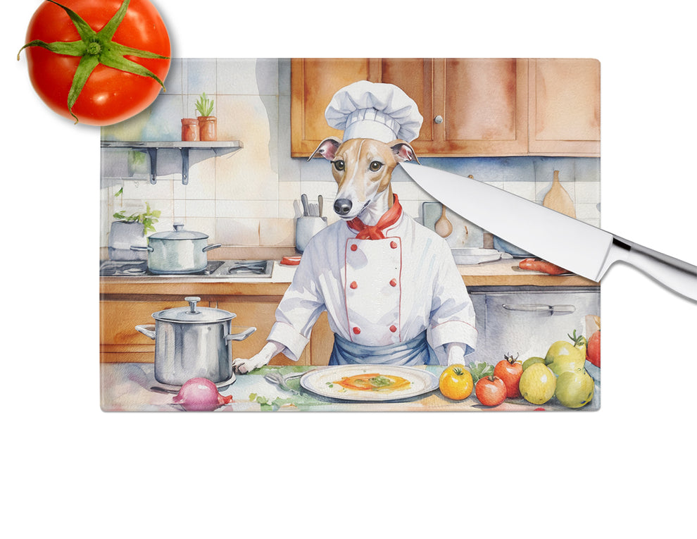 DAC6341LCB 15 x 12 in. Whippet The Chef Glass Cutting Board